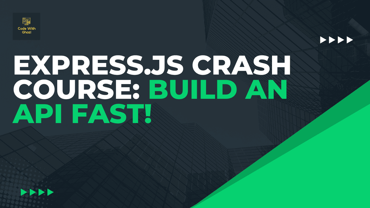 Express.js Crash Course: Build a RESTful API with Middleware